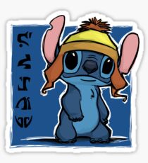 Cunning and Blue! Sticker