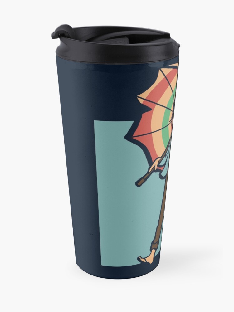 Alternate view of Strawberries Travel Coffee Mug