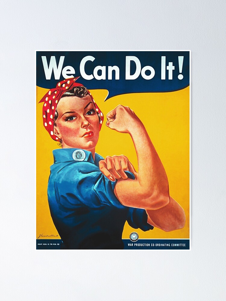 Can do. Стикер we can do it. Магнит плакат we can do it. Правила сильной женщины Постер. We can do it PNG.