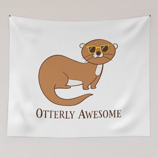Item preview, Otterly Awesome! Cute Awesome Otter Gift designed and sold by DreamyPanda.