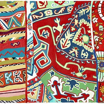 Artwork thumbnail, Pattern Rugs by emikomay