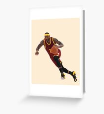 LeBron Grußkarte