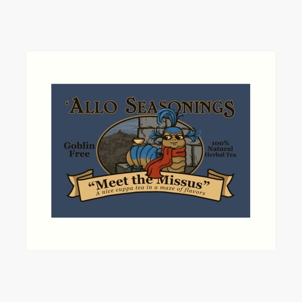 Item preview, Meet the Missus Tea designed and sold by Karen Hallion Illustration.