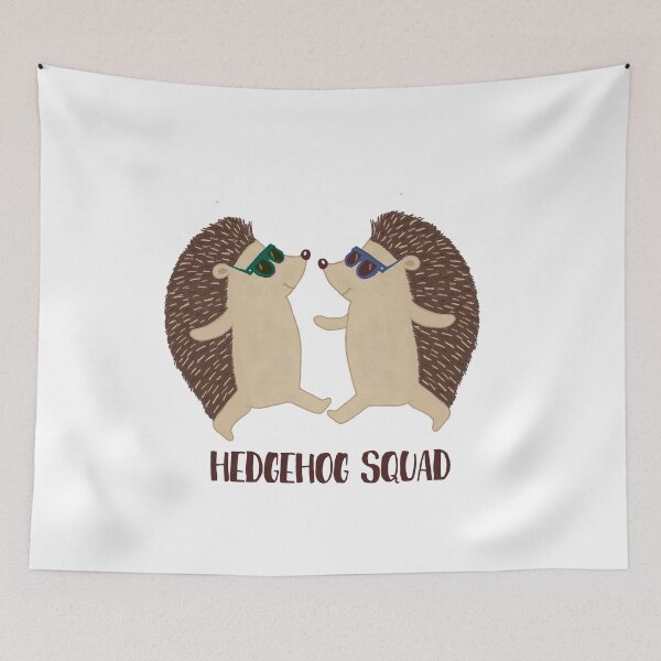 Artikelvorschau, Hedgehog Squad- Cute Hedgehog Gift entworfen und verkauft von DreamyPanda.