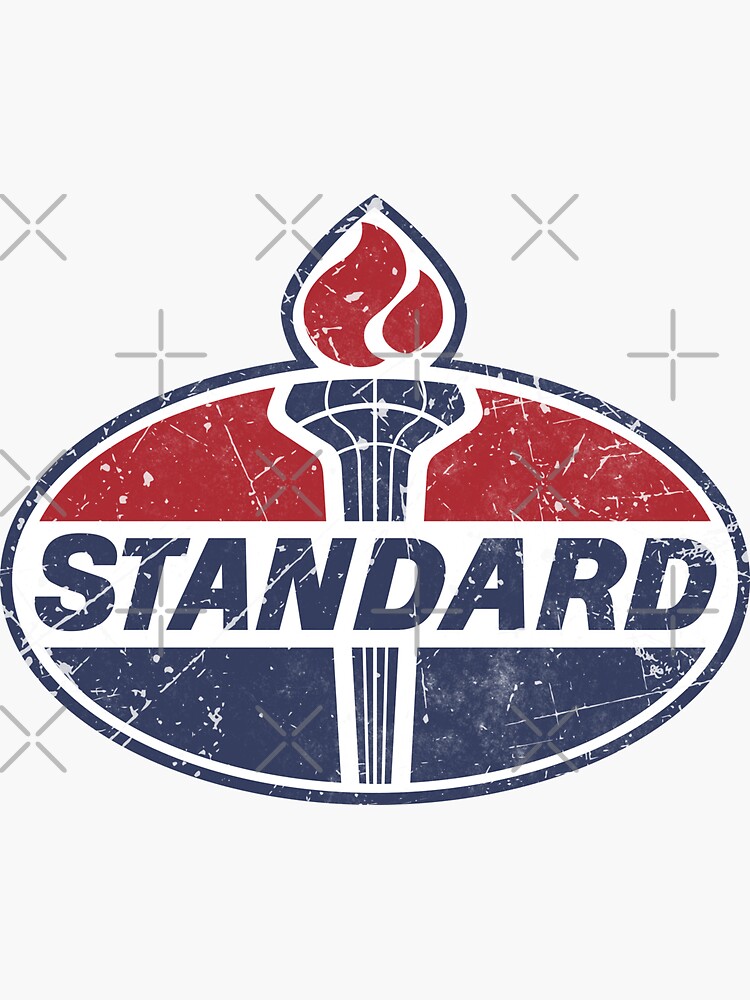 "Standard Oil Company Vintage Logo" Sticker for Sale by quark | Redbubble