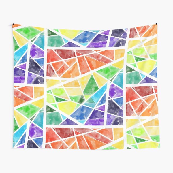 thepridecolors - Pride Rainbow Chakra Yoga Mat/Tapestry