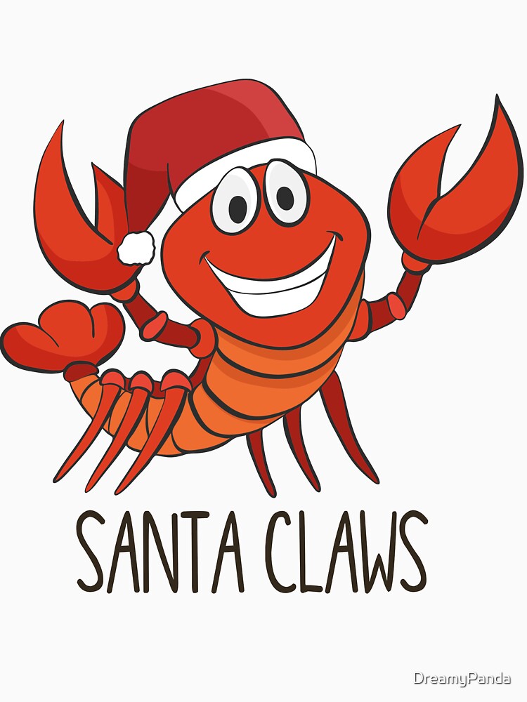 Discover Santa Claws- Funny Lobster Christmas gift Classic T-Shirt