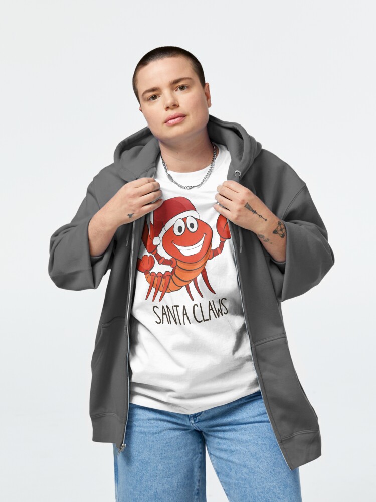 Discover Santa Claws- Funny Lobster Christmas gift Classic T-Shirt
