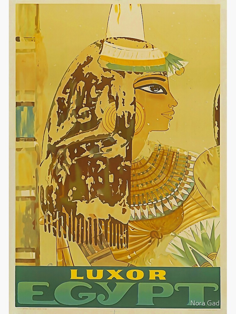 Luxor Travel Poster by NoraMohammed