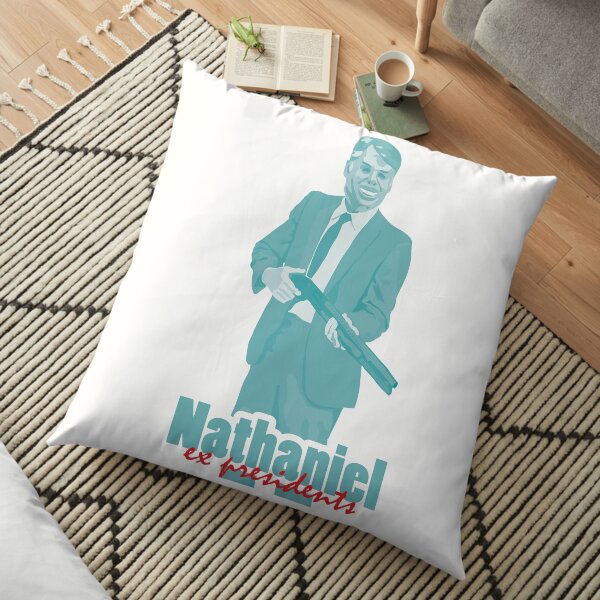 Nathaniel - Jimmy Carter "ex presidents" Floor Pillow