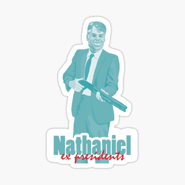 Nathaniel - Jimmy Carter "ex presidents"  Sticker