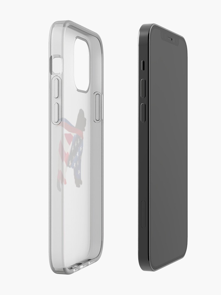 Alternate view of Patriotic Newfie iPhone Case & Cover