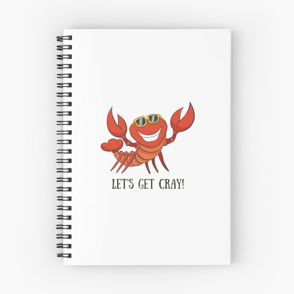 Item preview, Let's Get Cray- Funny Crayfish designed and sold by DreamyPanda.