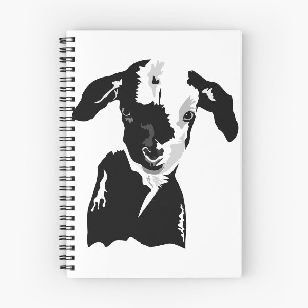 Item preview, Black and White Goat designed and sold by ragtagart.