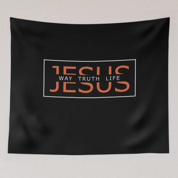 Item preview, Jesus - way - truth - life designed and sold by GoodNewsDesign.