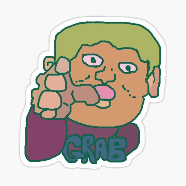 GRAB Sticker