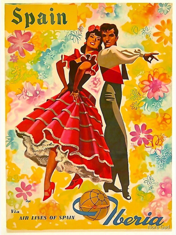 " Spain Travel Poster" Poster For Sale By NoraMohammed | Redbubble