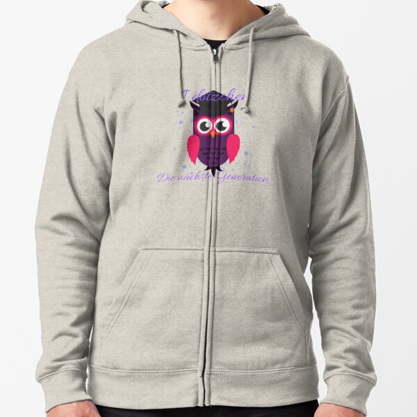 Einschulung, Idötzchen, Eule, Geschenk, Geschenkidee Kapuzenjacke