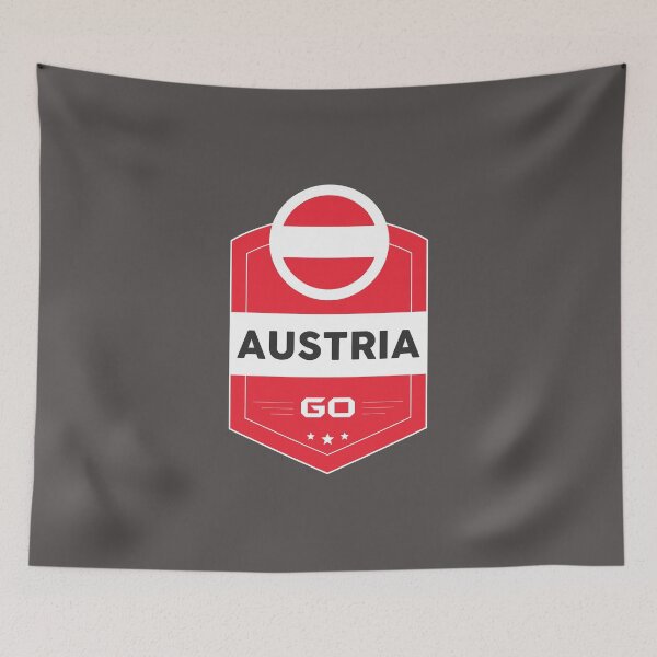 Item preview, AUSTRIA FLAG SHIELD  designed and sold by MarkMotta.