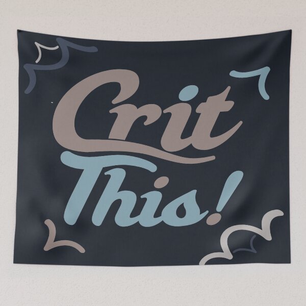 Item preview, Copy of Crit This! (Light & Clean) designed and sold by innergeekdesign.