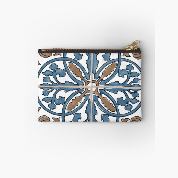 Item preview, Talavera in Blue & Khaki designed and sold by kschowe.