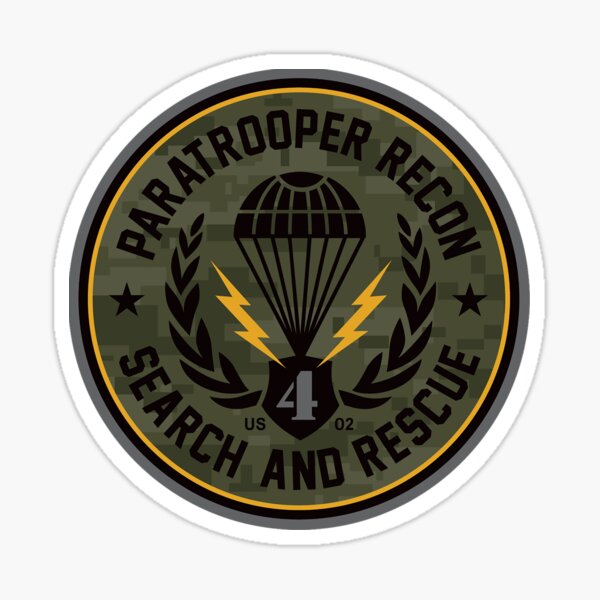 "Paratrooper recon US Army Military" Sticker for Sale by Urbanbestie