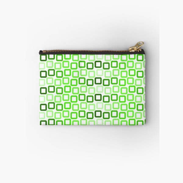 Item preview, Wobbly Squares, green gradient pattern designed and sold by ByMaSOLE.