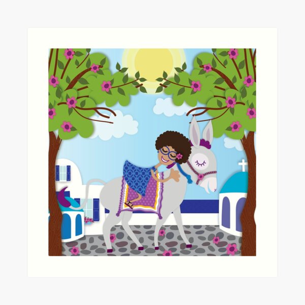 A Joyous Encounter Art Print
