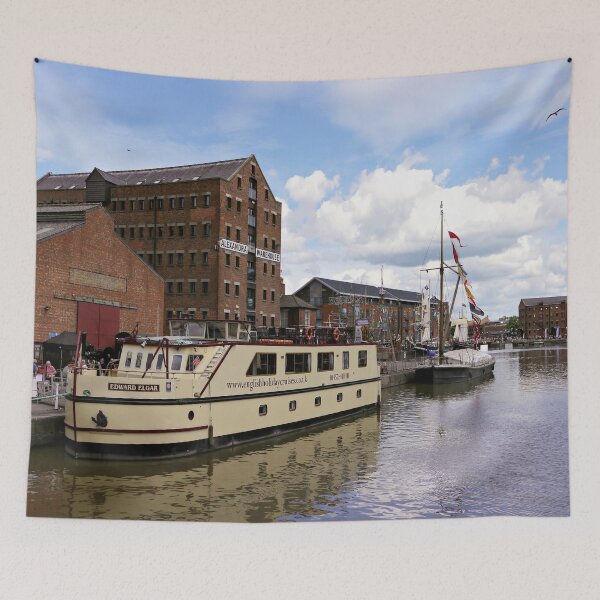 Item preview, Historic Gloucester Docks designed and sold by ScenicViewPics.