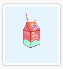 Selbstliebe-Milch-Karton-Aufkleber Sticker