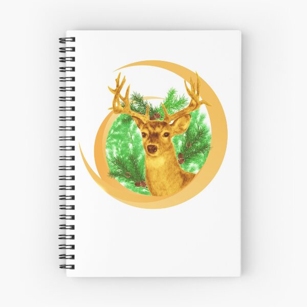 Item preview, Deer and Pine Boughs designed and sold by Atkisson.