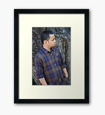 young adult Framed Print