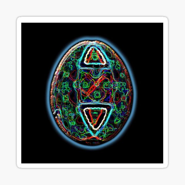 Pysanky Sticker Sticker