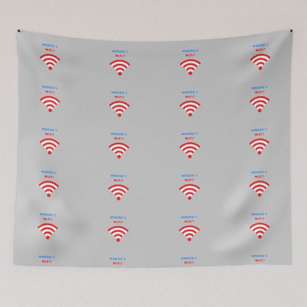 Item preview, Where's WiFi? designed and sold by JuLiaLdesign.