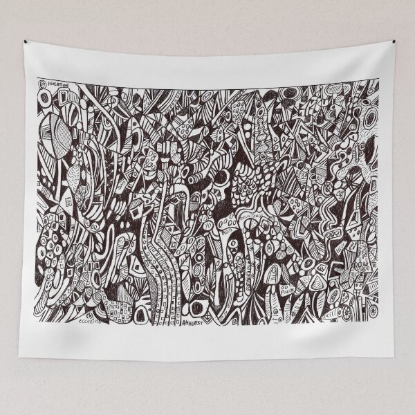 Item preview, Eccentric animism (tribal pattern) designed and sold by (b)ananartista SBUFF.