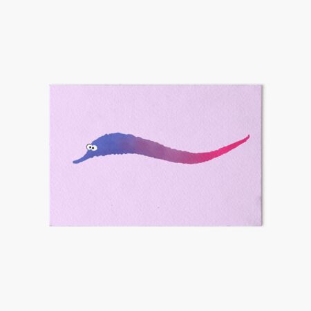 bi worm on a string pride Art Board Print
