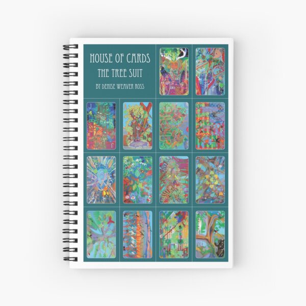 House of Cards: The Tree Suit Spiral Notebook