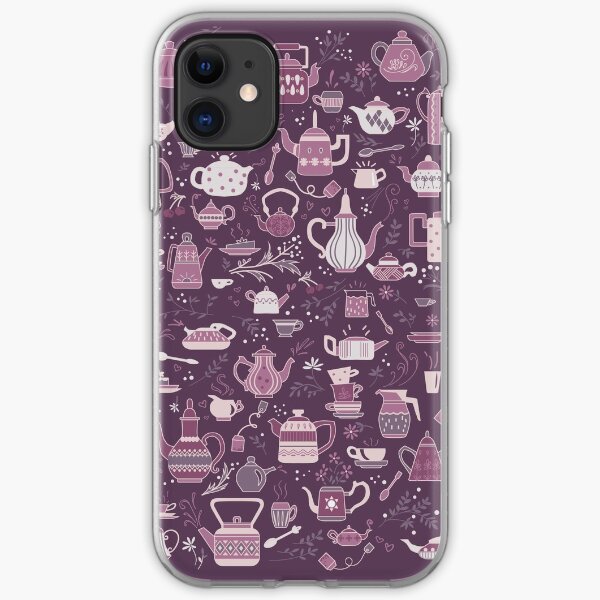 Teapots #4 iPhone Soft Case