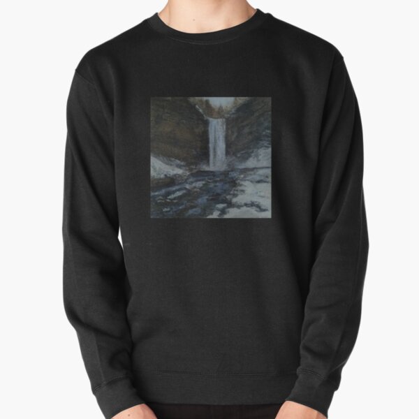 Taughannock Falls by Laura Jaen Pullover Sweatshirt