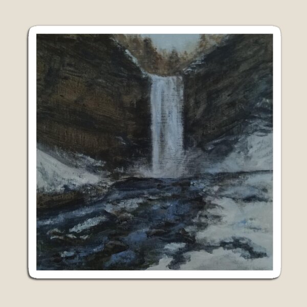 Taughannock Falls by Laura Jaen Magnet