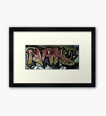 Nak Four. Framed Print