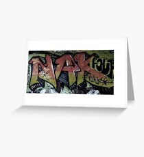 Nak Four. Greeting Card