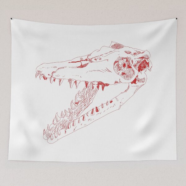 Item preview, Mosasaur Skull designed and sold by lenden.