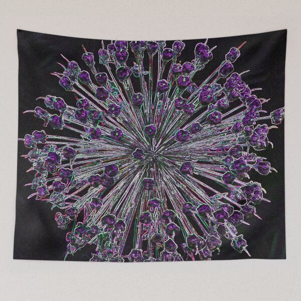 Item preview, Purple Allium 1 designed and sold by Jan Palmer.