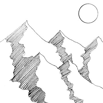 Artwork thumbnail, Mountain Range by Isabel Akers