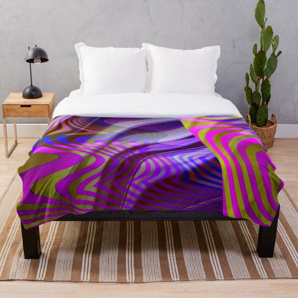 Item preview, Waves On Waves Purple Abstract designed and sold by Ruth Palmer.