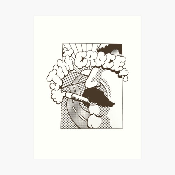 Jim Croce Dot Matrix Art Print