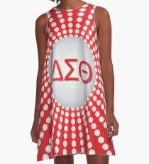Delta Sigma Theta A-Linien Kleid