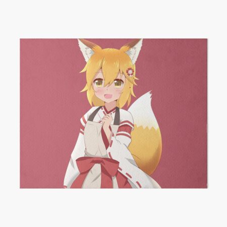 Welcome Home | Sewayaki Kitsune no Senko-san Art Board Print for Sale by  Ozairkid