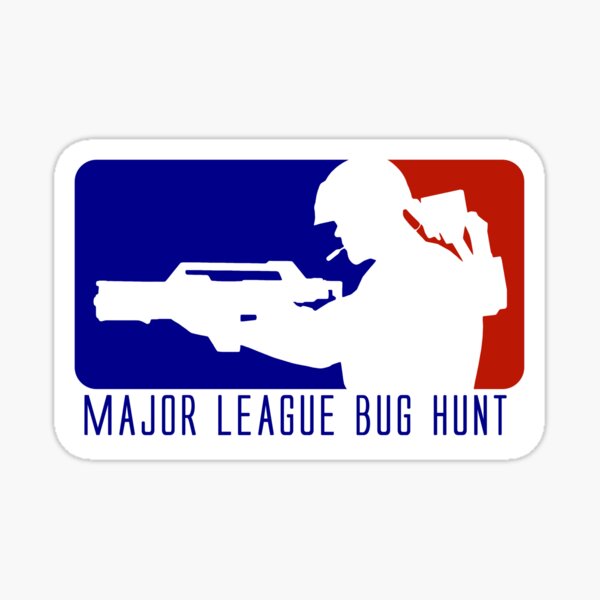 Major League Bug Hunt Sticker